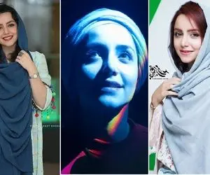 دلبری "نازنین بیاتی" با بوتِ پاشنه بلندش؛ ولی مانتوش جلو باز و ناجوره!