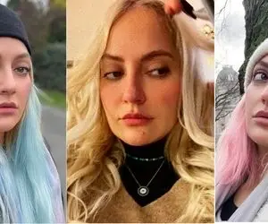 "مهناز افشار" به سیم آخر زد؛ کشف حجاب خانوم بازیگر با رنگ موی عجیب!