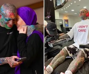 تتلو کم شونصد رنگ بود داخل بدنشم تتو کرد؛ سحر حریم شخصی امیرو نشون همممه داد!