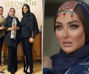 وقتی مژه های بال بالیِ "الهام حمیدی" به فیس شیربرنجش رنگ میده؛ یه استایل و اینهمه ادا