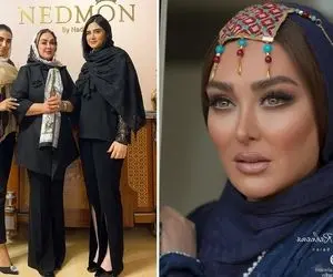 وقتی مژه های بال بالیِ "الهام حمیدی" به فیس شیربرنجش رنگ میده؛ یه استایل و اینهمه ادا