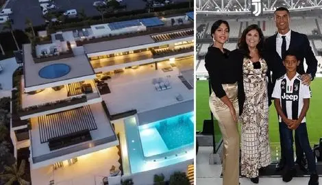 نگاهی به عمارت جدید کریستیانو رونالدو بعد از بازنشستگی؛ منطقه ای فوق لوکس در لیسبون 