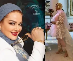 بهاره بعد تولد برگریزون حاجی شون اینبار خودش گل کاشت؛ بدترین بازیگر طنز!