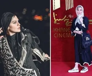 تلاش های رز رضوی برای شیک دیده شدن در جشن روز ملی سینما با شکست مواجه شد