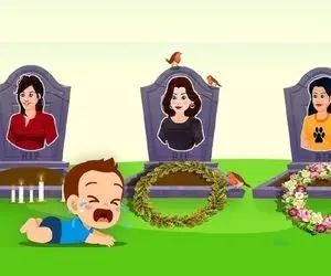 بازی فکری؛ باهوشای درجه یک بزنین جلو و بگین کدوم قبر متعلق به مادر نوازد  هق هقکنان