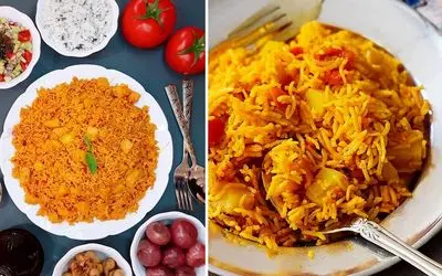 طرز تهیه گوجه پلو؛ خوشمزه ترین پلومخلوط تابستونی + فوت و فن پخت