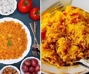 طرز تهیه گوجه پلو؛ خوشمزه ترین پلومخلوط تابستونی + فوت و فن پخت