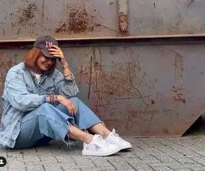 (عکس) مهناز افشار در سطل آشغال آلمانی ها!