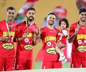 (عکس) دختر پرسپولیسی سوژه جشن قهرمانی سرخ ها