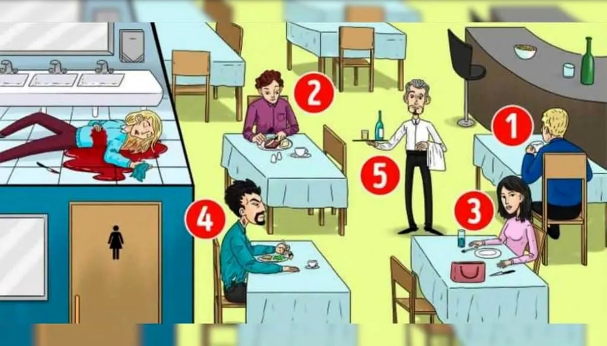 پاسخ-بازی-فکری-شناخت-قاتل-در-رستوران