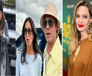 بیوگرافی و عکس برد پیت و نحوه آشنایی با نامزدش/ پیت 60 ساله از نامزد 30 سالش جوونتره