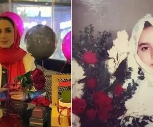 قبل و بعد سوگل طهماسبی / ریحانه فاصله ها تو نوزده سالگی خسته و چهل سالگی شنگول