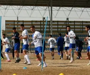 گزارش آخرین تمرین استقلال پیش از سفر به کرمان