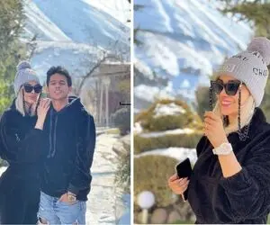 (ویدئو) شوخی پرسپولیسی‌ها با زن مهدی قائدی