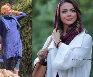 تولد لاکچری و کیک سه طبقه "شبنم فرشادجو" اونور آب؛ پوشش اروپایی و باز چی میگه!