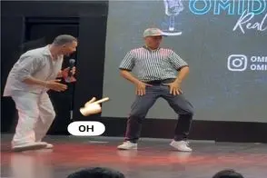 آواز شاد؛ آقاهه با 60 سال سن یجور صحنه رو به آتیش کشید کرک و پر همه ریخته