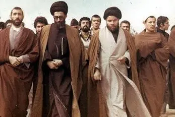 سفر به ایام قدیم ندیم؛ آیت‌الله خامنه ای در مراسم تشییع همسر شهید مطهری