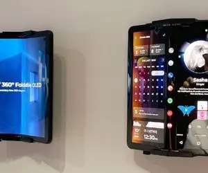 ال جی از نمایشگر تاشو خارق العاده خود با قابلیت چرخش 360 درجه رونمایی کرد