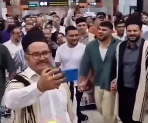 آواز محلی؛ بختیاری ها فرودگاه رو با رقصشون به آب و آتیش کشیدن بخاطر پهلوون کشتی