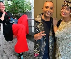 استایل چهل تیکه پاره "مهناز افشار" که خیلی سوسکی اونورآبی شد؛ کیفش ساندویچ فویله!