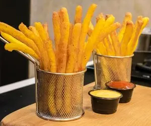 آموزش آشپزی؛ یه ورژن جدید از سیب زمینی سرخ شده