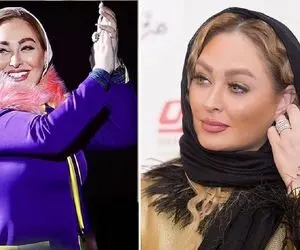 تیپ "الهام حمیدی" تو عید؛ چه ترکیب زیبایی!