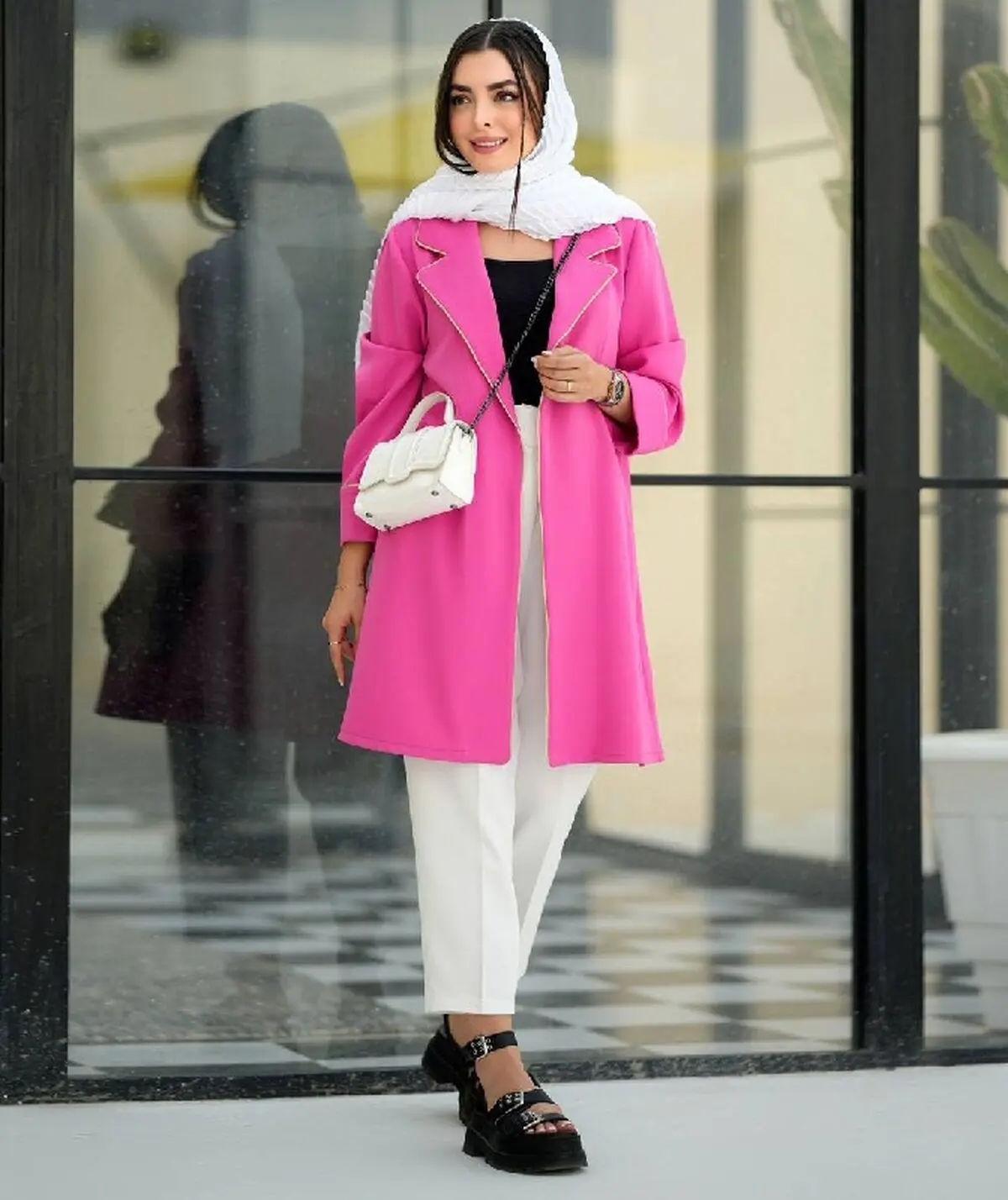 شلوار سفید