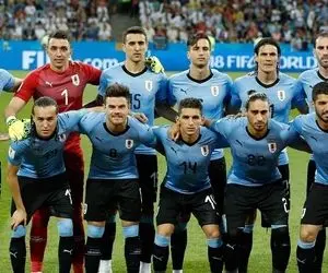 ترکیب رسمی اروگوئه مقابل ایران