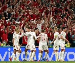 دانمارک با غلبه بر ولز به یک چهارم نهایی صعود کرد