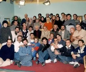 قابی تلخ از پشت صحنه زیر آسمان شهر با حضور آرش میراحمدی