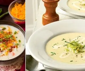 طرز تهیه سوپ سیب زمینی؛ یه طعم جدید که کافیه یه بار امتحان کنی حتما عاشقش میشی