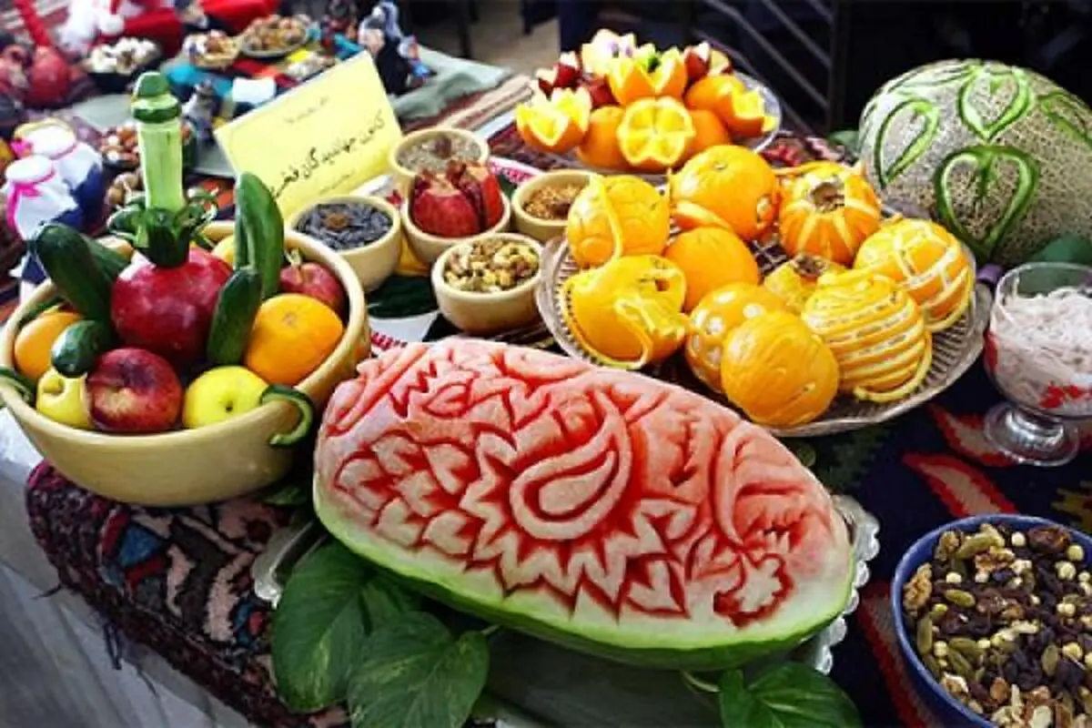 سفره شب یلدا