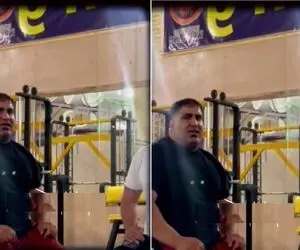 آواز سوزناک؛ بدنساز گولاخ چه با حس آهنگ لری لیلم دنگ لکی رو میخونه زانو زده تو باشگاه