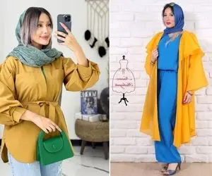 یه عالمه استایل شیک با مانتوی زرد؛ با رنگ شادی و طراوات خلاقانه تیپ بزن