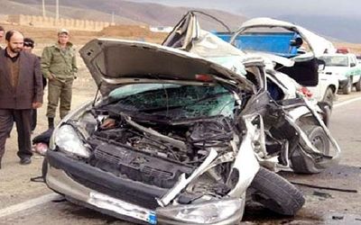 تصادفات در خراسان شمالی ۶۷ درصد افزایش یافت