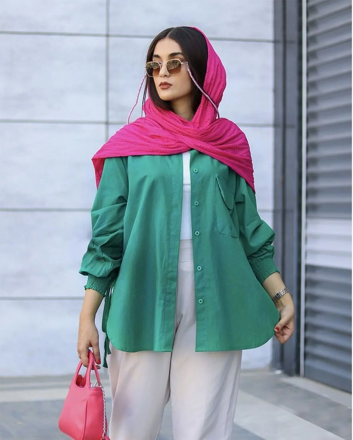 مانتو سبز را چگونه ست کنیم؟