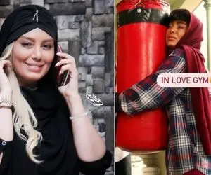 اولین عکس از قریشی با عشق جدید و چاااق؛ عرب مربو گذاشت کنار رفت بَبَلِ ایشون!