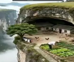 معماری خلاقانه؛ جایی از کوه خونه ساختن که بزکوهی بره التماس عزرائیل میکنه جونشو نگیره