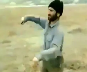 آواز دیش دیش؛ چوپان تو صحرا چه رقص آذری با آهنگ آی کیشی ننم ننم آی ننم میره کفت میبره