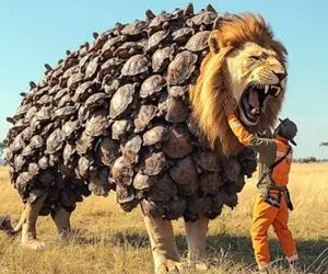 حیات وحش مصنوعی؛ صدها لاک پشت چسبیدن به شیر امانش بریدن برای خلاصی پناه آورد به انسان