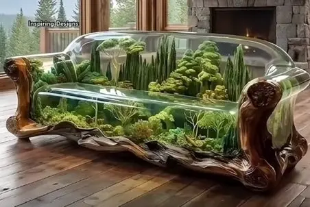 معماری خلاقانه؛ جنگل مینیاتوری ساختن