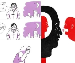 اصول زبان بدن / اگه پیشت درونگرا داری انگشت سبابه تو نزار رو اینجاهاش دردش میاد