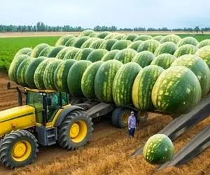 اختراعات خلاقانه؛ ماشین های کشاورزی باورنکردنی تا به حال ندید؛ یه پا آدمن برای خودشون