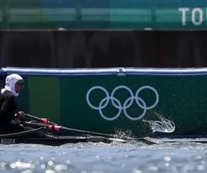 صحبت‌های نازنین ملایی پس از رسیدن به فینال قایقرانی + ویدئو