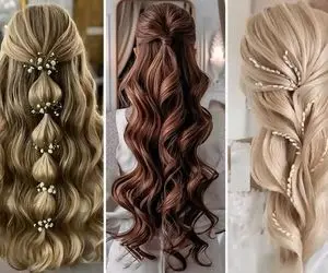 مد شینیون باز و نیمه باز مو؛ نه خیلی سادن مثل اروپاییا نه خیلی جینگیل مستون عجیب شیکن