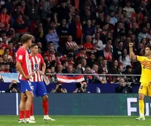 اتلتیکو 0-3 بارسلونا؛ درس بچه ها به ستاره ها