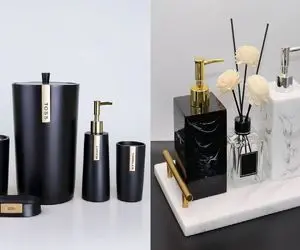 ست های جذاب برای سرویس بهداشتی/ حموم و دستشویی رو یه صفا بده و شیک و پیک کن