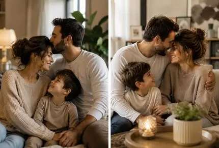 در مقابل فرزند، همسرمو ببوسم یا خیر؟ روانشناسی این حرکت برای کودک و بهترین رفتار