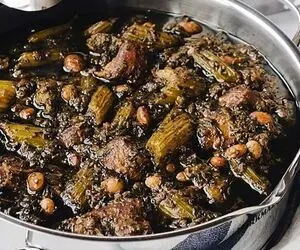 آشپزی حرفه ای؛ طرز تهیه خورشت کرفس / کرفس ترشه لعاب نمیندازه چکار کنیم لعابدار بشه؟