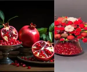 ایده و خلاقیت؛ سه سوته انارای یلداتو تزئین کن کف مهمونات ببره دیگه انارُ ساده نیاری!